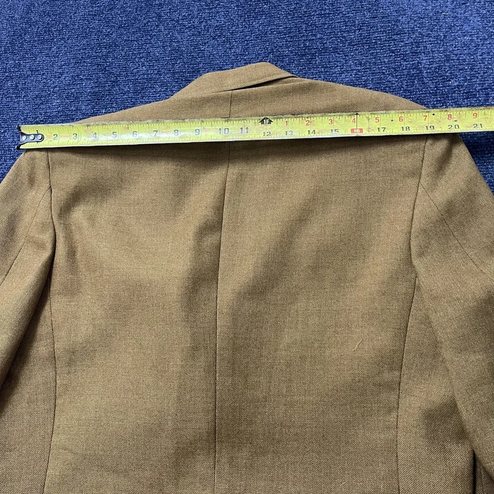 Vintage Towncraft Sport Coat Mens 44 Brown Two Button‎ Blazer Jacket Penneys
